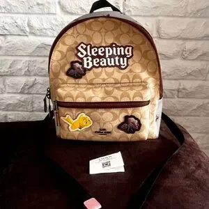 Coach | Bags | Disney X Coach Medium Charlie Backpack In  display picture 2